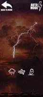2 Schermata Lightning and rain simulator