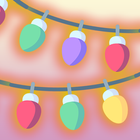 Christmas lights with music آئیکن