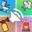 Prank sounds collection icon