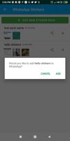 All in One Stickers & Sticker creator for WhatsApp capture d'écran 3