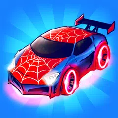 Merge Neon Car: Idle Car Merge APK download