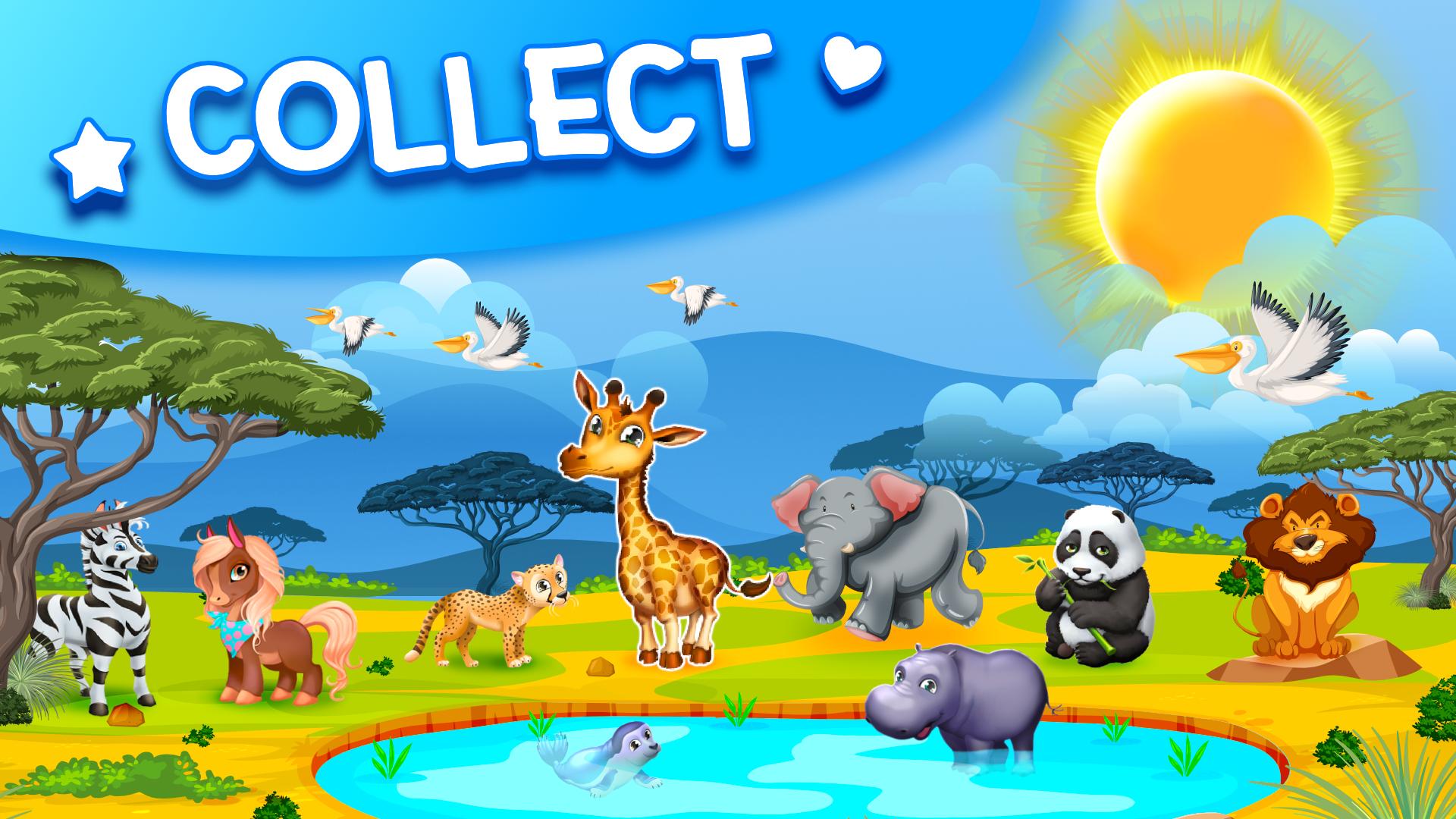 Tải xuống APK Merge Animals Zoo: Safari Park cho Android