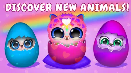 Merge Fluffy Animals: Egg pets XAPK download