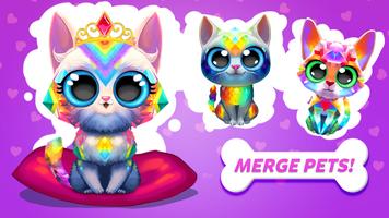 Merge Cute Animal: Pet Games imagem de tela 2
