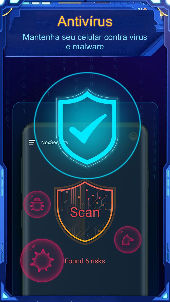 Nox Security - Antivírus Grátis, Matar Vírus imagem de tela 1