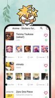 Nhãn dán Anime cho Whatsapp ảnh chụp màn hình 1
