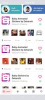 Bayi lucu Whatsapp Stiker screenshot 2