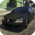 Golf GTI Car Driving Simulator أيقونة