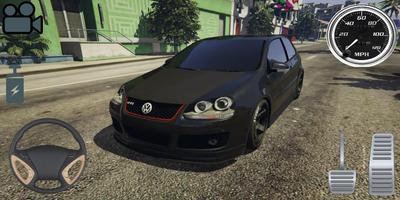 Golf GTI Car Driving Simulator تصوير الشاشة 1