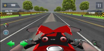 Jogos de corrida de moto 3d imagem de tela 1