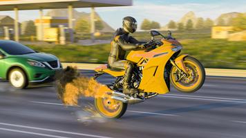 Jogos de corrida de moto 3d Cartaz