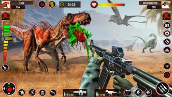 Jeux de chasse aux dinosaures capture d'écran 2