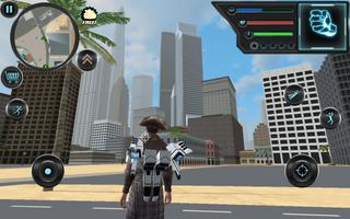 Jetpack Hero Miami Crime الملصق