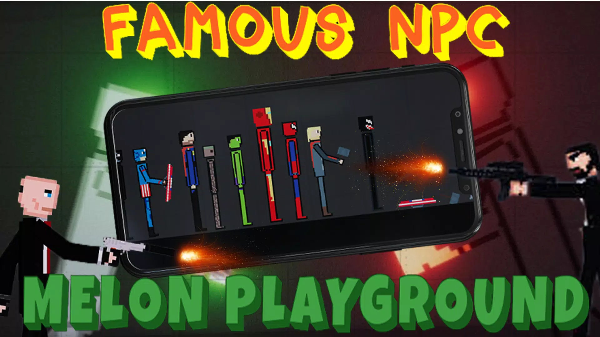 Melon Playground Mods: People NPC