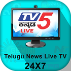 Telugu News Live TV simgesi