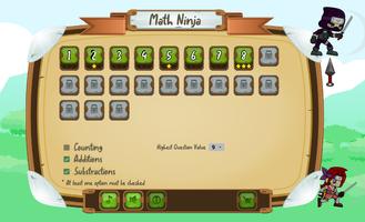 Math Ninja ảnh chụp màn hình 1