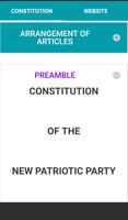 NPP CONSTITUTION स्क्रीनशॉट 1