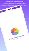 Status Saver - Video Downloader  - All in one app โปสเตอร์