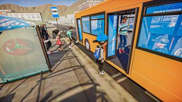 Modern Bus Simulator:Bus games Poster