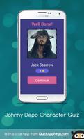Johnny Depp Character Quiz screenshot 1