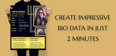 Creative Biodata Maker