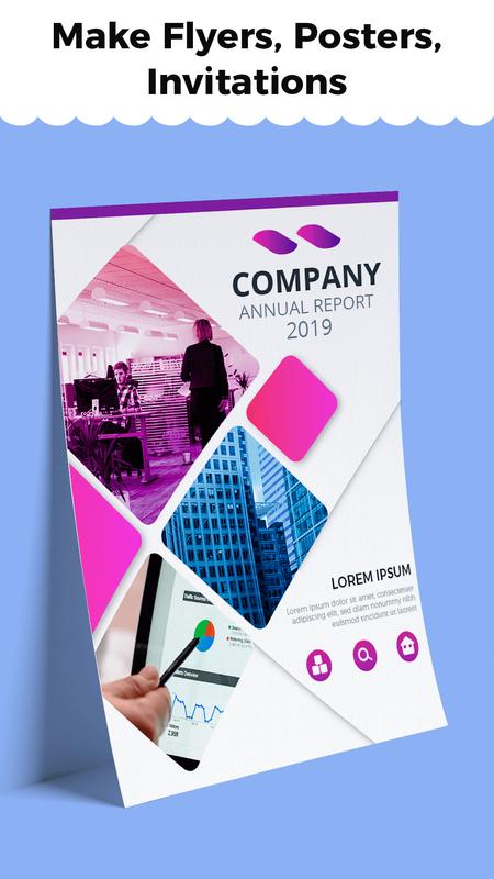 flyer maker poster maker graphic design for android cool flyer maker