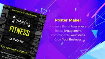 Poster Maker, Poster Design, Poster Creator постер