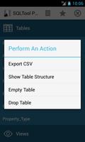 SQLTool Pro Database Editor اسکرین شاٹ 2
