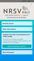 NRSV: Audio Bible for Everyone Affiche