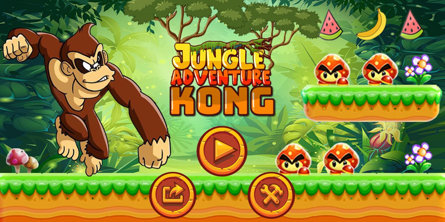 Покажи super adventures. Kong игра. Игра банана Конг. Игра приключения банана Конга. Игра Конг гонки.