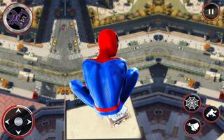 Flying Spider Hero-Spider Game Affiche
