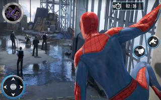 Flying Spider Hero-Spider Game captura de pantalla 1