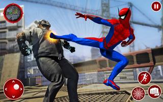 Flying Spider Hero-Spider Game ảnh chụp màn hình 3