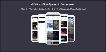 4K Wallpapers & Backgrounds - Wallify X