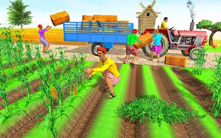 Tractor Farming Driving Game скриншот 2