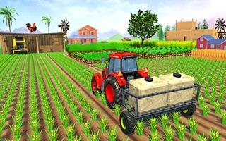 Tractor Farming Driving Game скриншот 3