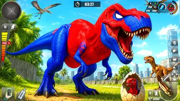 Dinosaur Games Family Life Sim Poster