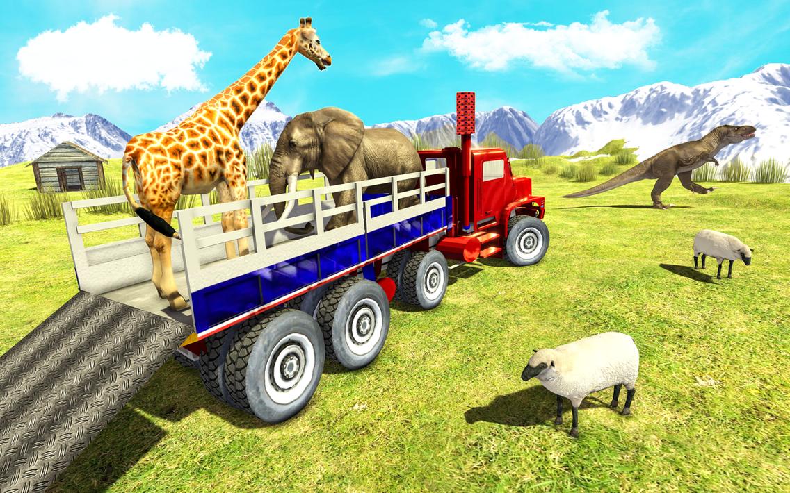 US Wild Animal Transport Game Zoo Animal Sim für Android APK