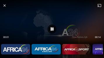MyAfrica24 – TV live & Replay Affiche