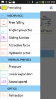 2 Schermata Formule di Fisica Lite