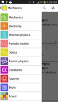 Physics Formulas पोस्टर