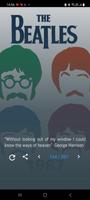 The Beatles Quotes and Lyrics Affiche