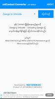 Poster uniContact Converter