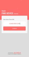 پوستر Find Device Checker For MI