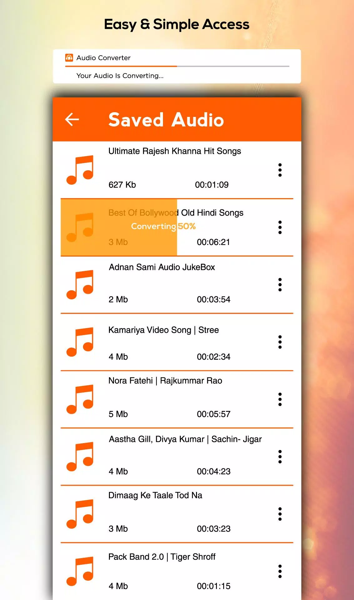 All Audio Converter – MP3, AAC, WAV, M4A, AAC APK for Android Download