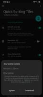Quick Setting Tiles - S21Ultra تصوير الشاشة 2