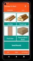 Calculator For Wood পোস্টার