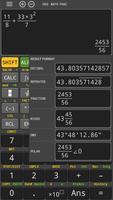Real scientific calculator - symbolic 570 es free الملصق