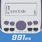 Calculatrice avancée 991 es plus et 570 ms plus icône