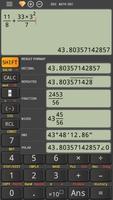 Natural mathematics display fx calculator 991 ms ポスター
